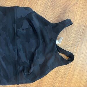 lululemon athletica Black Camo Sports Bra